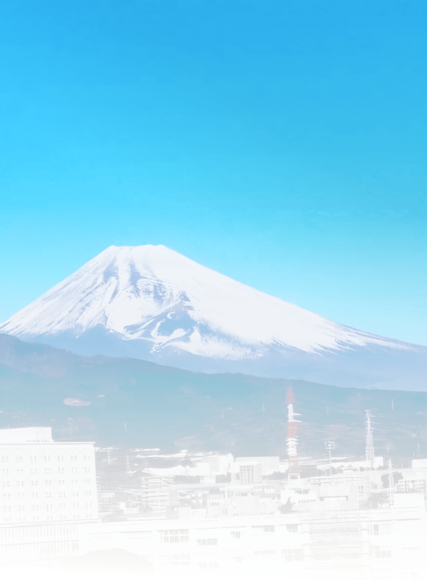 静岡県三島市　富士山